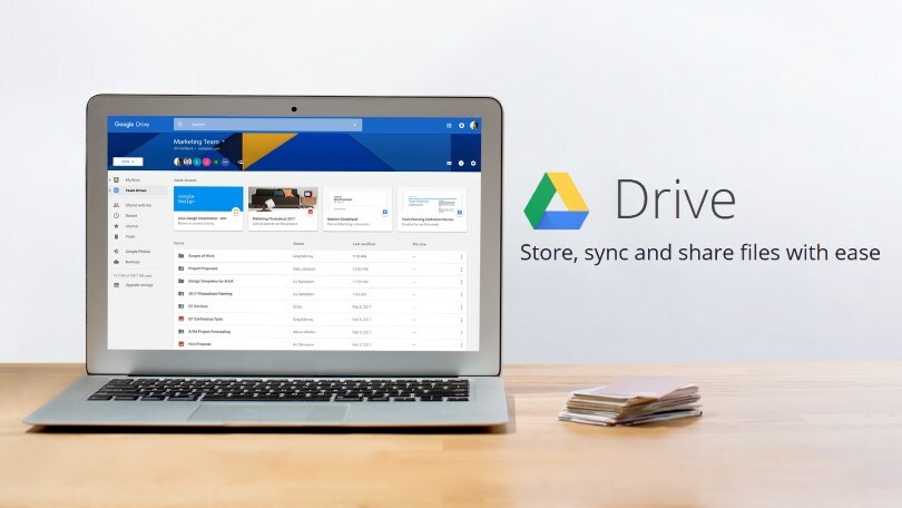 google drive for backup mac